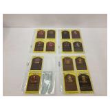 Autographed Yellow Cooperstown Plaque Baseball Hall Of Fame Cards