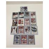 NFL Football Autographed and Numbered Cards...see photos