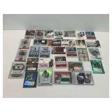 Assorted NFL Autographed and Numbered Lot ... See Photos