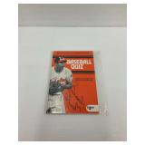 Brooks Robinson Autographed Baseball Quiz