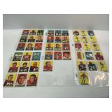 1961 & 1964 Topps NFL Football Cards in Binder Sheets
