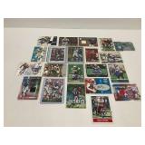 NFL Football Autographed & Patch Card Lot