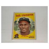 Roberto "Bob" Clemente 1959 Pittsburgh Pirates Topps Baseball Card