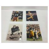 Autographed Green Bay Packer Football Pictures (Not cards)