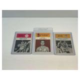 1961 Fleer Basketball Cards: Gene Shue, Tom Gola, Frank Ramsey