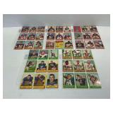 1963 Topps NFL Football Cards in Binder Sheets