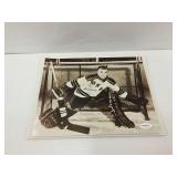 Gump Worsley Signed Photograph