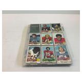 Topps 1975 NFL Football Card Collection in Binder - 20+ Binder Sheets...see photos