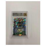Eric Sogard Rookie Autograph 2011 Topps Chrome Card, BGS Graded