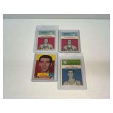 1961 Fleer Phil Jordan and Jack Twyman Basketball Cards (4)