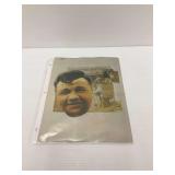 Babe Ruth Collage Print