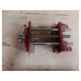 Woodworking Bench Vise with Dual Guide Bars