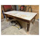 Wooden Work Table … 36 x 97 x 49 Inches