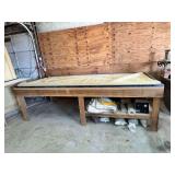 Vacuum Press Table with Integrated Work Surface ... 38 x 55 x 127 Inches