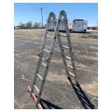 Krause MultiMatic Aluminum Multi-Position Ladder ... 6 Foot Tall