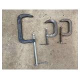 Metal C Clamps ... (1) 11.5” Clamp (2) 7” clamps