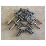 Corner Clamping Tools, Pony and Bessey ... (2) 8.5" clamps (2) 15.5" clamps