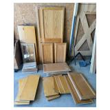 Assorted Size Wooden Cabinet Doors ranging from 20 x 10 - 60 x 20 Inches