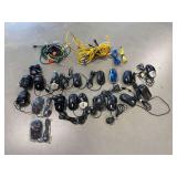 Collection of Wired Computer Mice & Cables