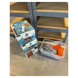 Glass Decorative Pieces & Assorted Craft Materials ... 3 Boxes of 600 Glass Pieces