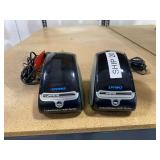 (2) Dymo LabelWriter 450 turbo