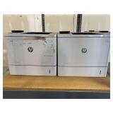 (2) HP LaserJet Enterprise M607 Monochrome Laser Printers