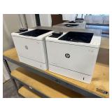 (2) HP LaserJet Enterprise M607 Monochrome Laser Printers