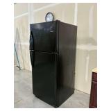 Frigidaire Black Refrigerator, Top-Freezer ... 68 x 32 x 30 Inches