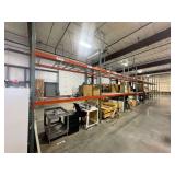 Industrial Pallet racking ... 144x48x96 per rack. 9 Racks total ... Contents not included shelving only