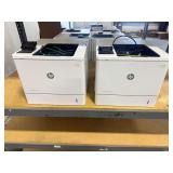 (2) HP LaserJet Enterprise M607 Monochrome Laser Printers