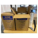 ULINE Shrink Wrap & Roller Stand ... See Photos