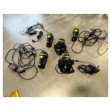(5) Zebra 3678 Series Barcode Scanners with Charging Cradles