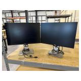 Lot of Two Dell U2415 24-Inch LCD Monitors