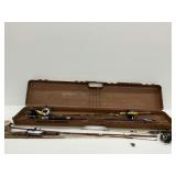 Fishing Rods and Reels with Case