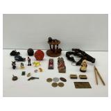 Mixture of Tobacciana, Collectibles, and Novelty Items