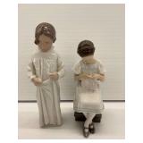 Two Bing and Grondahl Porcelain Figurines