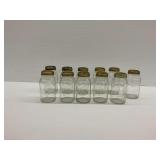 Eleven Kerr Glass Canning Jars