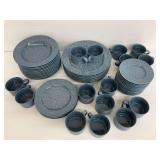 Mikasa Ultrastone Country Blue Dinnerware