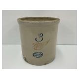 3 Gallon Red Wing Union Stoneware Crock