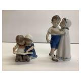 Two Bing and Grondahl Porcelain Figurines
