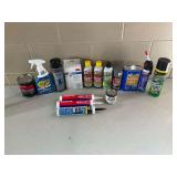 Assorted Hardware, Adhesives, and Maintenance Supplies Lot