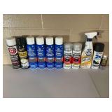 Automotive and Household Aerosol Sprays and Cleaners