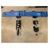 (2) DynaMed Pediatric Traction Splint Set with Carrying Cases