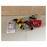 Milwaukee M12 Cordless Screwdriver and Wagner Furno 300 Heat Gun