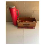 Orion 30 Minute Red Emergency Flares with Box and Galls Container