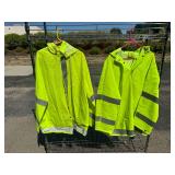 (2) Neese Rainwear Emergency Services Jackets, Size XL