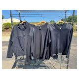 Blauer Black Uniform Pullover Sweaters and Quarter-Zip Jacket ... Medium - 2XL