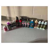Assorted Automotive Detailing Chemical Lot including Meguiar