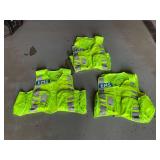 (3) StatPacks EMS High-Visibility Safety Vests