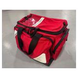Ferno Red Medical Trauma Bag First Responder Gear Storage ... 12 x 22 x 12 Inches